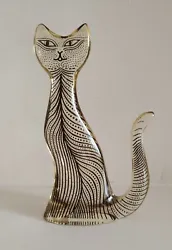 Buy Mid Century Abraham Palatnik 10cm Small Cat Sculpture Figure Ornament Lucite • 75£