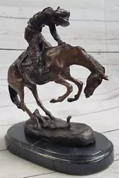 Buy Remington Bronze Sculpture  Rattle Snake  Signed Statue Cowboy Western Horse Art • 282.55£