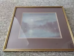 Buy Mary-Ann Clarke  Little Venice  Original Pastel Art Picture  18X15  Gold Frame  • 20£