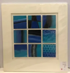 Buy Blue Abstract I - Nancy Wood - Original Artwork  *Mounted* • 45£