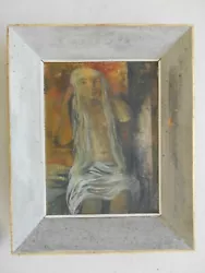 Buy Long Haired Girl By (Frank) Bateson Mason 1949 Oil On Wood Panel • 550£