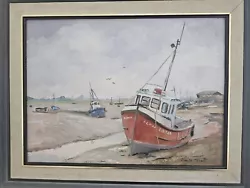 Buy Fishing Boats Signed By Donald Perrett (NO RESERVE) • 1£