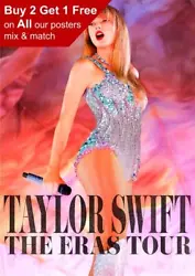 Buy Taylor Swift The Eras Tour 2023 Poster • 0.99£