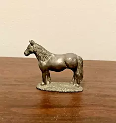 Buy Signed Merlin Fine Arts Miniature Metal Horse • 5.99£