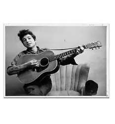Buy #1 Poster Inspired By Bob Dylan American Singer Legend Star Picture Music Photo • 2.59£