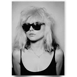Buy Blondie Debbie Harry Music Singer Legend Photo Art Poster Print - A5 A4 A3 • 0.99£