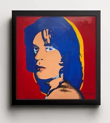 Buy Andy Warhol Painting - Mick Jagger - LARGE  • 1,105.10£