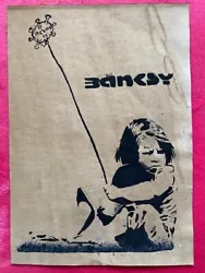 Buy Banksy Painting On Paper (Handmade) Signed And Stamped Mixed Media • 103.68£
