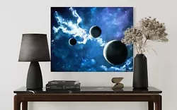 Buy Large Acrylic Painting On Canvas SPACE -New Worlds • 75£
