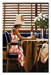 Buy Jack Vettriano-90x60cm Oil Painting Canvas Signed Art Picture Wall G97007 • 178.42£