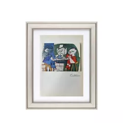 Buy Pablo Picasso Vintage Print, 1950s (Les Repas Des Enfants) - Signed Lithograph • 29.92£