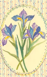 Buy 20th Century Gouache - Irises • 27£