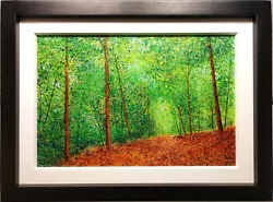Buy Chris Bourne Signed Original Acrylic Forest Painting  In The Heart Of The Woods  • 495£