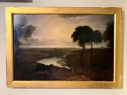 Buy 19th Century Oil On Board Famous Landscape After Joseph Mallord William Turner • 60£