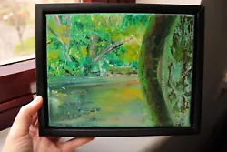 Buy Nature Forest Landscape Oil Painting - Small Size -Unframed Rolled Canvas • 25£