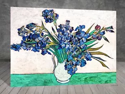 Buy Van Gogh Irises  Flower CANVAS PAINTING ART PRINT 652 • 3.96£