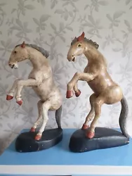 Buy Pair Of Horse Sculptures • 20£