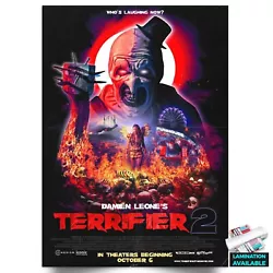 Buy Terrifier 2 2022 Horror Movie Film Poster Print - A5 A4 A3 A2 A1  • 0.99£