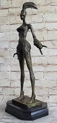 Buy Erotic Sensual Salvador Dali Walking Nude Female Sculpture Figure • 275.78£