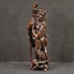Buy Chinese Sculpture In Carved Wood Statue Oriental Collection China 20th Century • 2,000£