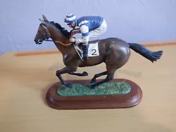 Buy Bronze Horse & Jockey,cold Painted,Cameron Sculptures,Ltd Edition 20 Of 1000. • 90£