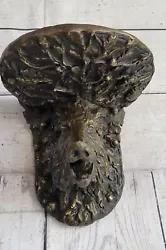 Buy Hot Cast Wild Pig Boar Farm Bronze Animal Sculpture Statue Figurine Art • 167.38£