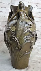 Buy Original Signed Milo Elegant Vase Planter Statue Figurine Bronze Sculpture Gift • 849.55£