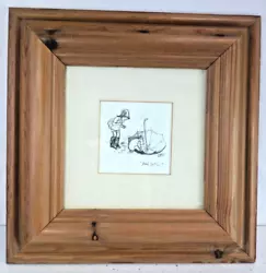 Buy Art Print Of Winnie The Pooh Sketch By E H Sheppard, 'Pooh Get In', Framed #250 • 19.95£