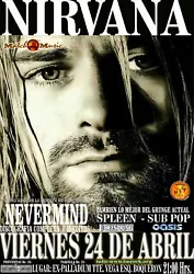 Buy Nirvana  Music Gig Concert Poster Classic Retro Rock Vintage Wall Art Print • 3.99£