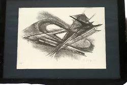 Buy 1967 Lithograph 'DESIGN For SCULPTURE' Artist:RUDOLF BELLING. 61/65.Signed/dated • 200£