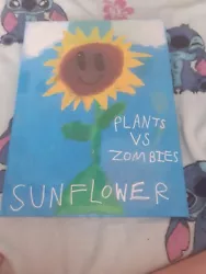 Buy Plants Vs Zombies Sunflower Painting  • 7.50£