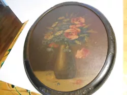 Buy Antique Or Vintage Painting On Board Flowers Signed C. SCHLEUSING • 82.65£