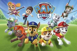 Buy Paw Patrol Poster Bedroom Wall Art Printed On A3 Gloss Photo Paper! • 5.95£