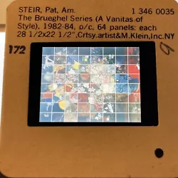 Buy Pat Steir “Brueghel Series  Modern American Art 35mm Art Slide • 10.62£