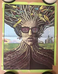 Buy Bob Dylan Tree Psychedelic Vintage Poster Eye Magazine Electric Last Minute 60s • 185.17£
