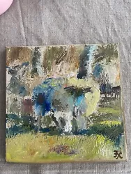 Buy Small Original Oil Painting: The Sheep  • 5.99£