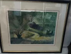 Buy P. Mcginley Watercolour Framed Deep In The Woods • 15£