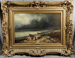 Buy 19th Century Oil Painting  Stormy Seas  'Circle Of' Louis Gabriel Eugène Isabey • 25,987.32£
