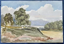 Buy Antique Watercolour Painting - Landscape, George Chance, C.1880 • 7£