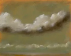 Buy Original Artwork  'Our Clouds Fading Over Ocean'  Oil Painting • 300£