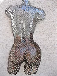 Buy Metal Wall Art Abstract Sculpture Metal Art Torso Garden Holly Lentz   • 367.60£