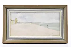 Buy Iola Spafford - Original Oil Painting - Aldeburgh Beach, Suffolk. • 295£