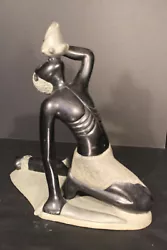 Buy Granit Sculpture Neg Marron Haitian Artist Salomon Tango - Caribbean Haitian Art • 250£