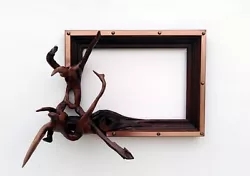 Buy Driftwood Wall Art Frame Design, Solid Natural Wood , Frame Sculpture • 749.89£