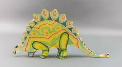 Buy Abraham Palatnik Brazil Lucite Acrylic Dinosaur Stegosaurus Op Art Sculpture 11  • 813.86£