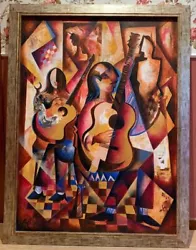 Buy Antonio Pessoa Painting - Oil - 101x134 - Homage To Salvador Dalí - Guitar • 2,531.50£