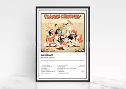 Buy The Flamin’ Groovies Supersnazz Album Single Cover Poster / Music Gift • 8£