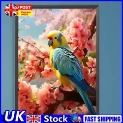 Buy Paint By Numbers Kit On Canvas DIY Oil Art Parrot Picture Home Wall Decor30x40cm • 8.49£