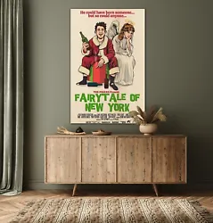 Buy Fairytale Of New York Pogues Kirsty MacColl Music Poster  A4 A3 A2 A1 • 13.99£