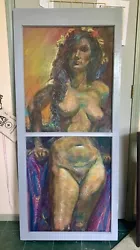 Buy Venus De Fleur, Life-Size, Original Pastel Painting, Woman • 5,862.90£
